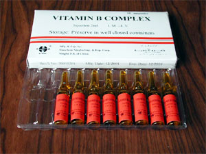 Vitamin Injections: B-12, B-Complex